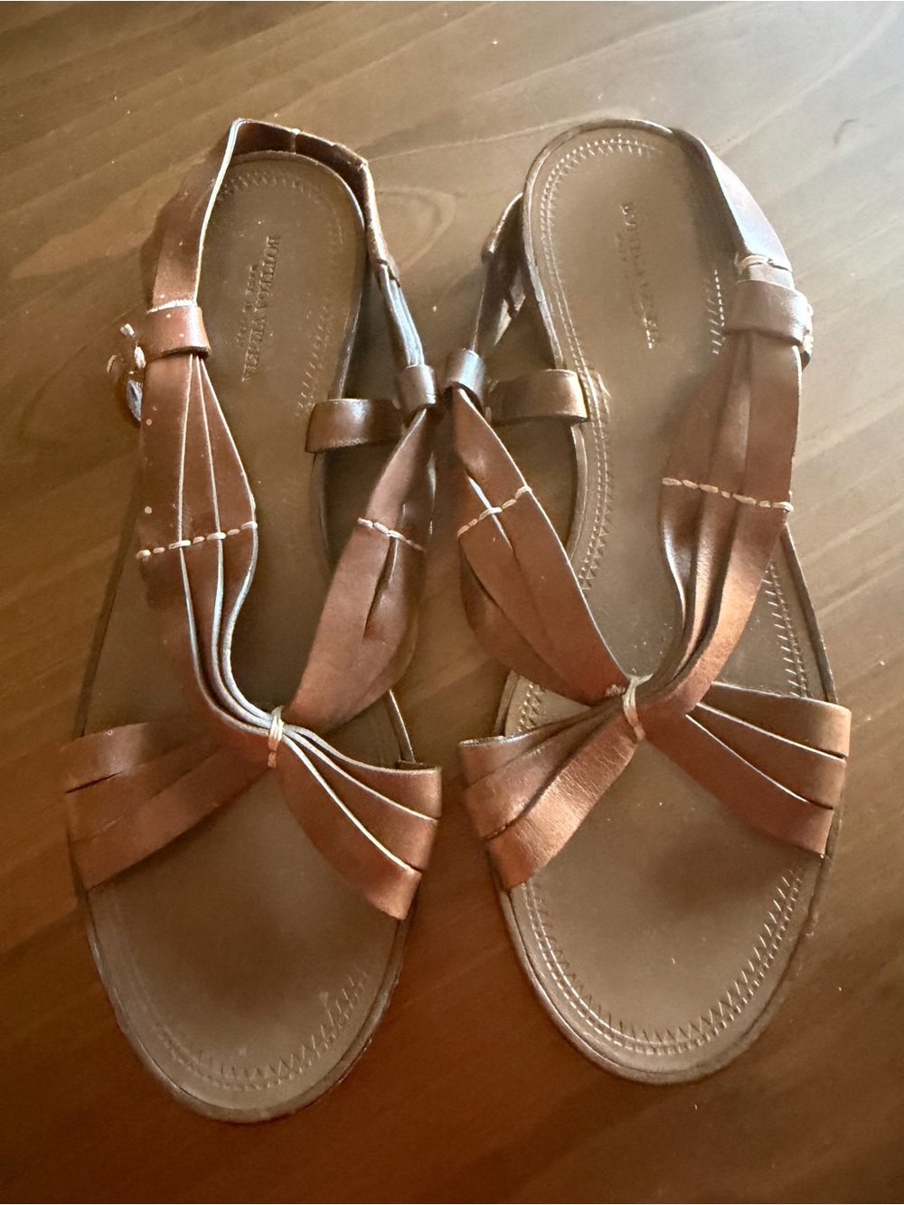 BOTEGGA VENETA BROWN SANDAL